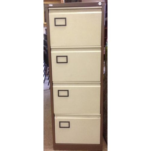 14 - Tall Four Drawer Filing Cabinet