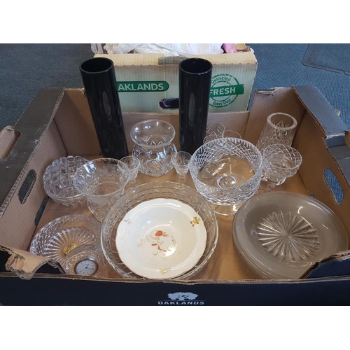 57 - Box Lot of Glasswares