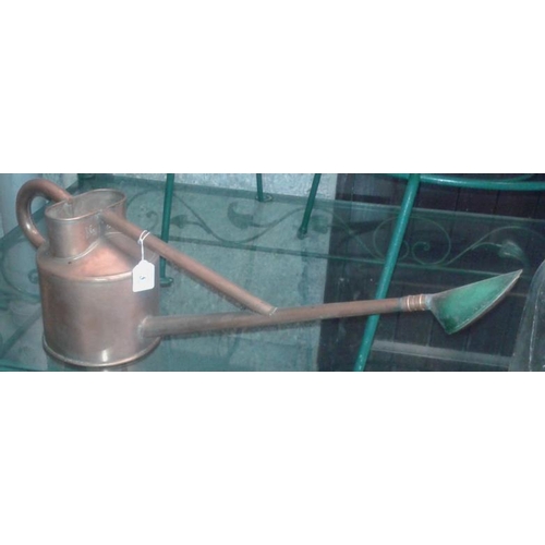 3 - Copper Watering Can, No. 1, 3 Qt.