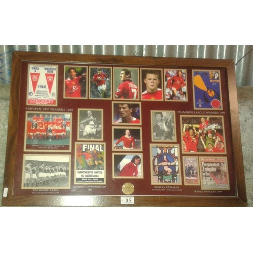 15 - Manchester United Commemorative Limited Edition Print