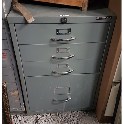 17 - 4-Drawer Filing Cabinet (3ft Tall, Navy)