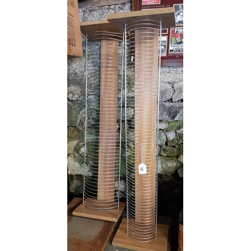 18 - Pair of CD Racks