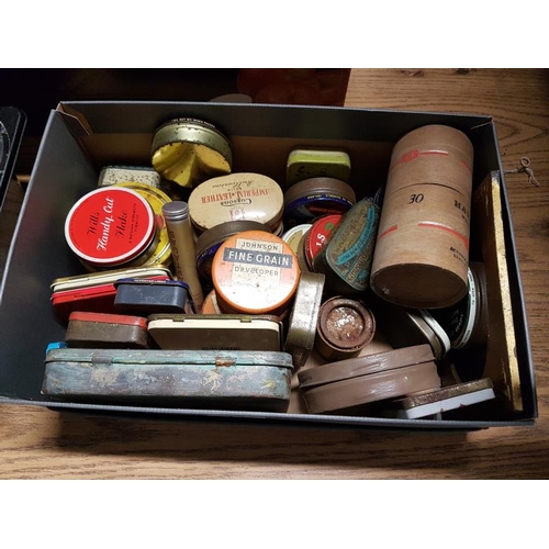43 - Collection of Small Tin Boxes