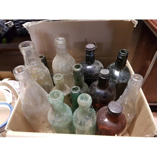 107 - Box of Collector's Bottles