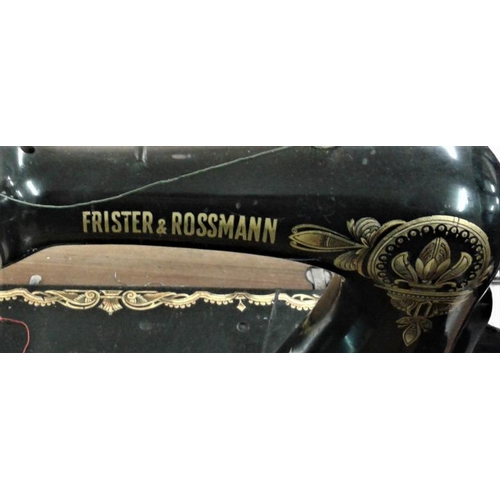 108 - 'Frister & Rossmann' Sewing Machine with its Original Guarantee