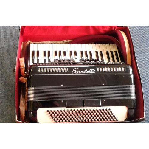 604 - 'Scandalli' Custom Built Piano Accordion