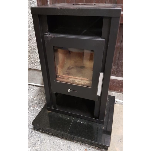 11 - Wamsler Solid Fuel Stove (non-boiler) with marble hearth