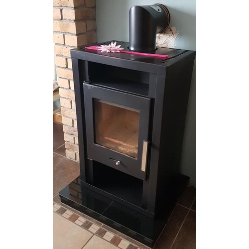 11 - Wamsler Solid Fuel Stove (non-boiler) with marble hearth