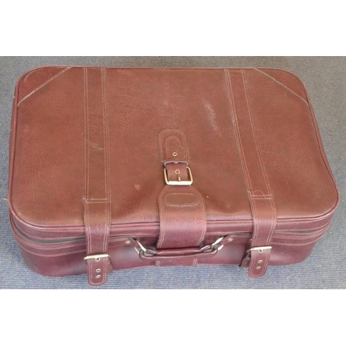 24 - Two Large Suitcases - 1970's