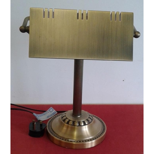 289 - Brass Desk Lamp