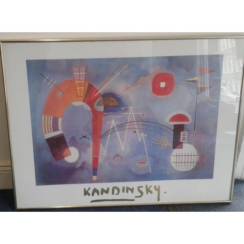 325 - Two Kandinsky Prints, c.32 x 24in