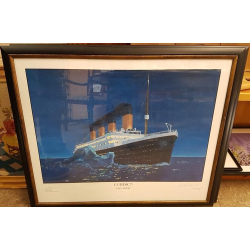 352 - Three Limited Edition Maritime Disaster Prints, each signed by the artist Jennifer Edward and by Ral... 