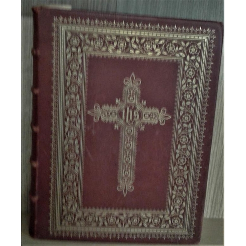 414 - Missale Romanum. Large format. Superb leather binding. A presentation copy.