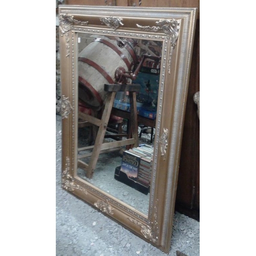 16 - Decorative and Gilt Framed Mirror - 34 x 46ins