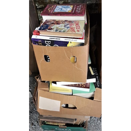 25 - Five Boxes of General Interest Books
