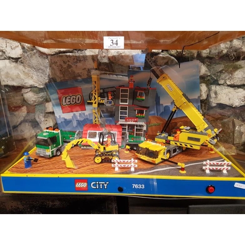 34 - Lego 'City' Display Set