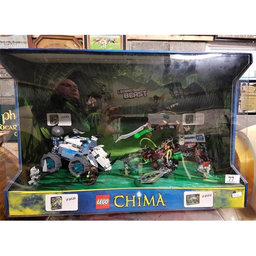 77 - Lego 'Legends of Chima' Display Set