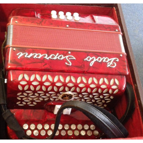 611 - Paolo Soprani Button Accordion