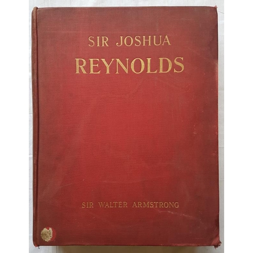 80 - Sir Joshua Reynolds by Sir Walter Armstrong with 78 photogravures and 6 lithographic facsimiles 1st ... 