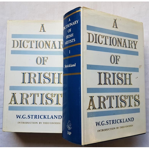 91 - A Dictionary Of Irish Artists by Strickland - 2 vol set