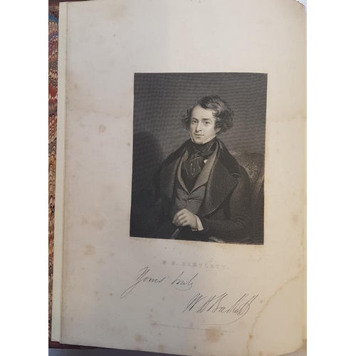 210 - N. Willis & W. H. Bartlett 'American Scenery' (1840). Two Volumes. Numerous Plates. Fine Binding.