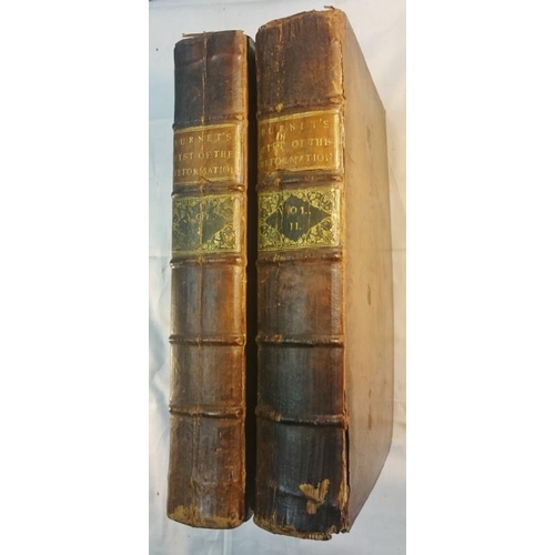 220 - Gilbert Burnet 'The History of the Reformation of the Church of England' Dublin 1730. Two Volumes. F... 