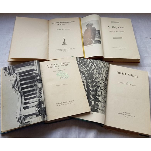 224 - Frank O'Connor 'An Only Child' (1964) and Three Other Works by O'Connor (4)