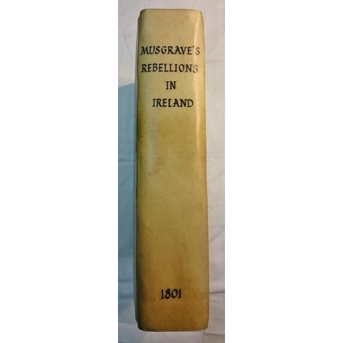 229 - Sir Richard Musgrave 'Memoirs of the Different Rebellions in Ireland' 1801. 1st Edition. Maps and Pl... 