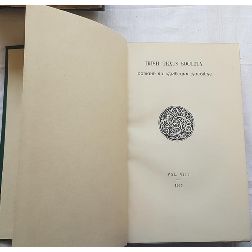 234 - 'Irish Texts Society' (1901) Four Volumes