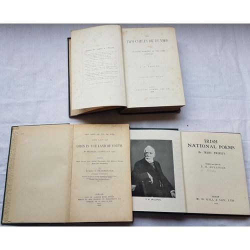 249 - Thomas O'Flannghaire 'The Lay of Oisin in the Land of Youth' (1896);  T. D. O'Sullivan 'Irish Nation... 