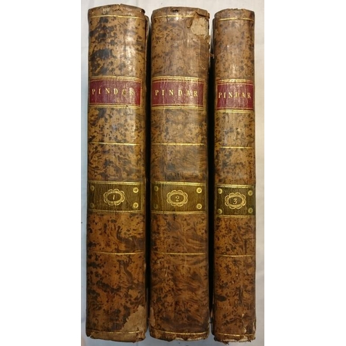 263 - 'The Works of Peter Pindar' Dublin 1795. Three Volumes. Calf.