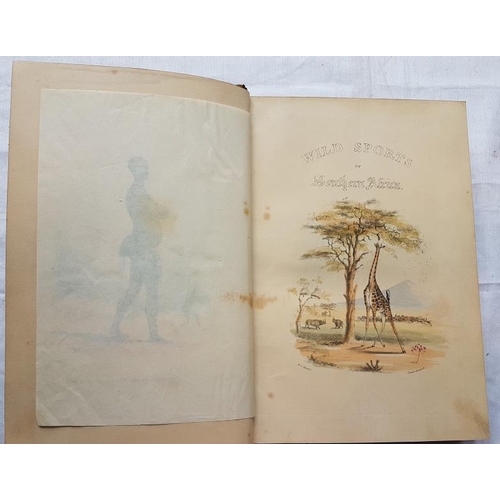 268 - Captain William Cornwallis Harris 'The Wild Sports of Southern Africa (1844). 24 Hand Coloured Litho... 