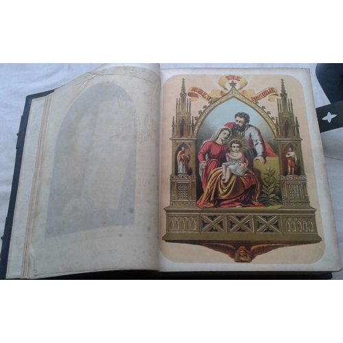 310 - Decoratively Bound Family Bible