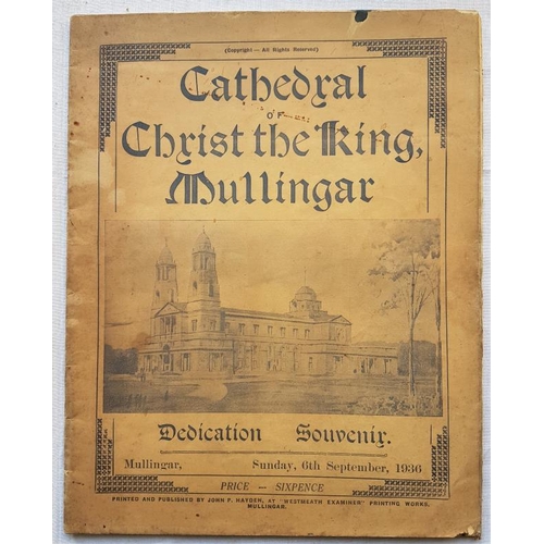 325 - Cathedral of Christ the King, Mullingar, Dedication Souvenir 1936