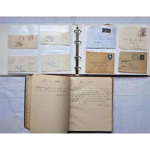 358 - Sacred Heart Society 1881-1891 (Portumna) and an Album of mostly Portumna Billheads and Letters etc.