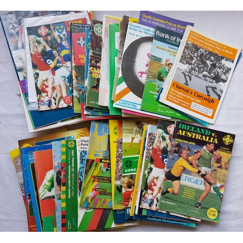 362 - Collection of Various GAA Programmes