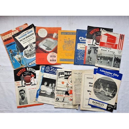 365 - Collection of 1950's & 60's English Soccer Programmes