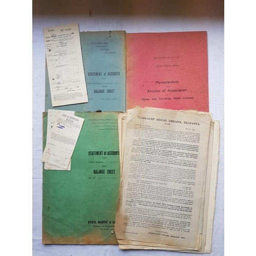 367 - Collection of Portumna Interest Documents, Ephemera etc.