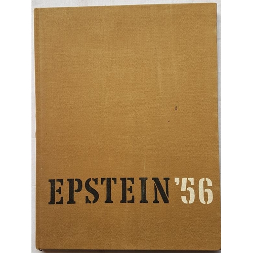 374 - Epstein '56 - A Camera Study of the Sculptor at Work. Lion and Unicorn Press. Hardcover. Lge slim 4t... 