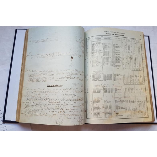 385 - Griffith's Valuations - Union of Roscrea and Thurles, Barony of Ikerrin (1851) with manuscript notes... 