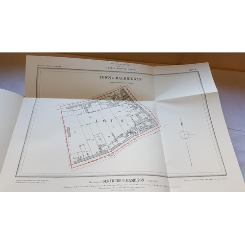 389 - Sale of Hamilton Estate, Balbriggan (1875). Large Folio Fascimile Publication, published 2003 with N... 