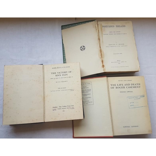 403 - B. H. Becker 'Disturbed Ireland' (1881) 1st Edition;  P. S. O'Hegarty 'The Victory of Sinn Fein' (19... 