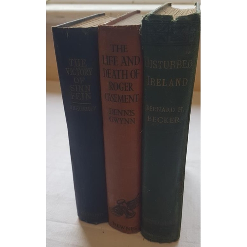 403 - B. H. Becker 'Disturbed Ireland' (1881) 1st Edition;  P. S. O'Hegarty 'The Victory of Sinn Fein' (19... 