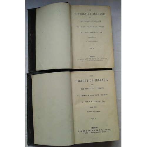 406 - John Mitchell 'The History of Ireland' c. 1880 - Two Volumes