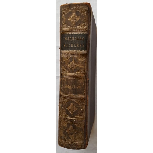 415 - Nicholas Nickleby by Charles Dickes, 1st edition