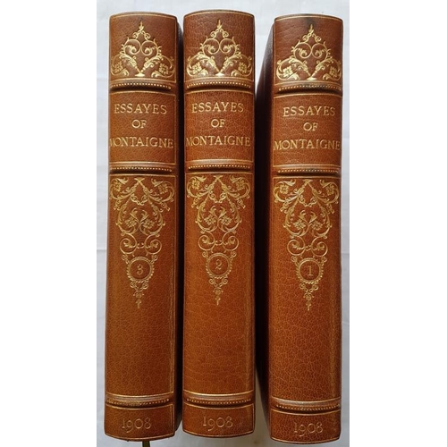 418 - The Essays of Michael Lord of Montague, in three vols, no. 152/1150