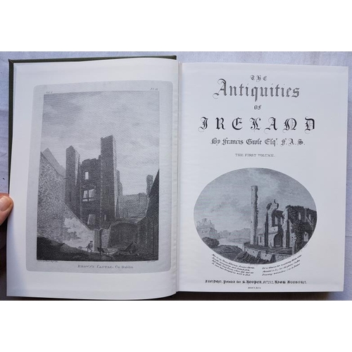 421 - The Antiquities of Ireland by Francis Grose. 1882. Wellwood press. 2 volumes in slip case.