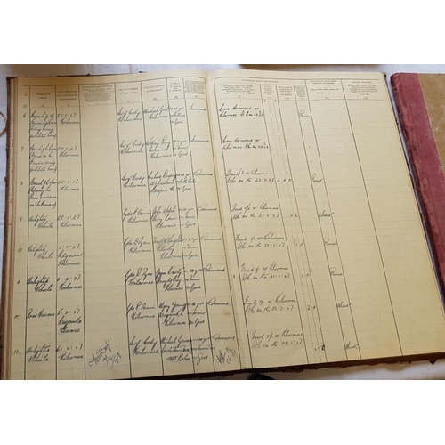 83 - 1939-1946 The Emergency, Local Security Force, Garda Siochana ledgers and a manual