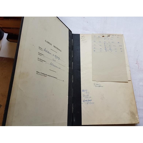 83 - 1939-1946 The Emergency, Local Security Force, Garda Siochana ledgers and a manual