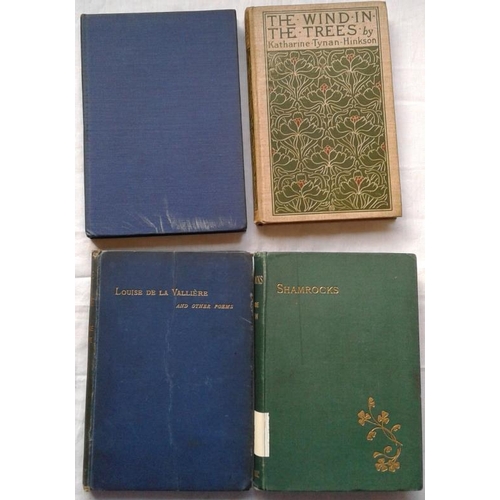 449 - Katherine Tynan 'The Wind in the Trees' - 1898, 1st Edition and Three other First Editions by Tynan ... 